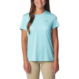 Columbia Hike Kadın Teknik Kısa Kollu T-Shirt - XS - Mavi