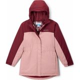 Columbia Hikebound Iı Long Insulated Çocuk Mont - Bordo - Pembe - XL