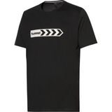 Columbia Hummel Hmlarmın Coton Basıc Logo T-Shırt S/s Erkek Kısa Kol T-Shırt - Black