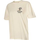 Columbia Hummel Hmljenas T-Shırt S/s Kadın Kısa Kol T-Shırt - Krem