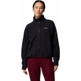 Columbia Jasper Ridge Pebbled Fleece Full Snap Kadın Polar AL5610 - XL - Siyah
