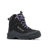 Columbia Kadın Firecamp Boots Yürüyüş Ayakkabısı, Siyah/Erik Mor, 5.5