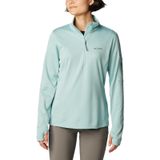 Columbia Kadın Park Manzaralı Izgara Polar Yarım Fermuar, Aqua Haze Heather, Medium