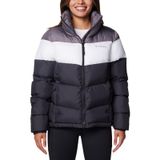 Columbia Kadın Puffect Ii Colorblock Ceket, Siyah/Beyaz/Şehir Grisi, L