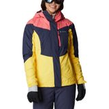 Columbia Kadın Rosie Run Yalıtımlı Ceket, Gece/Neon Gün Doğumu/Güneş Işığı, X-Small