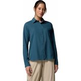 Columbia Kadın Uzun Kollu Gömlek Mavi Silver Ridge Utility II Özellikli Outdoor Giyim - XS