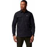Columbia Landroamer Twill Erkek Uzun Kollu Gömlek - 2XL - Siyah