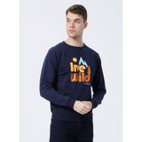 Columbia Live Wild Crew Erkek Sweatshirt - Lacivert