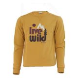 Columbia Live Wild Crew Erkek Sweatshirt - Sarı - 2XL