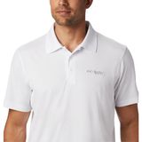 Columbia Low Drag Offshore Pfg Polo Yaka Erkek Tişört FM1038-0100 - Beyaz