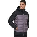 Columbia M Porter Heights Fs Kapüşonlu Termal Kaz Tüyü Mont - Siyah - Mor