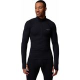 Columbia Midweight Stretch Long Sleeve Yarım Fermuarlı Erkek Içlik Üst - Siyah