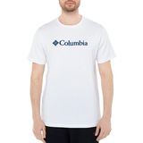 Columbia O Yaka Basic Logo Baskılı T-Shirt, 2XL, 5002958650, Beyaz, Erkek