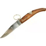 Columbia Okapi GC2079B Kahverengi Kamp Çakı 19cm - Manuel, Kemerlikli, Ahşap Sap