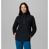 Columbia Pacific Arch 200 Yarım Fermuarlı Kadın Polar Üst - XS - Siyah