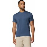 Columbia Parsons Point Logo Erkek Teknik Kısa Kollu T-Shirt - Lacivert