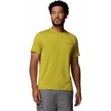 Columbia Parsons Point Logo Erkek Teknik Kısa Kollu T-Shirt - Sarı