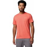 Columbia Parsons Point Logo Erkek Teknik Kısa Kollu T-Shirt - Turuncu