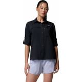 Columbia Pfg Castback Woven Kadın Uzun Kollu Gömlek - Koyu Gri