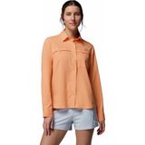Columbia Pfg Castback Woven Kadın Uzun Kollu Gömlek - Turuncu