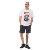 Columbia PFG Wake Maker Baskılı T-Shirt, L, 5003364600, Beyaz, Erkek