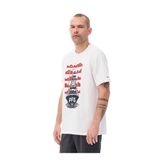 Columbia PFG Wake Maker Baskılı T-Shirt, S, 5003364600, Beyaz, Erkek