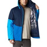 Columbia Point Park Waterproof Insulated Termal Lacivert Su Geçirmez Erkek Mont