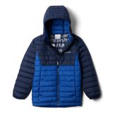 Columbia Powder Lite 2 kapüşonlu erkek çocuk ceketi, kapüşonlu