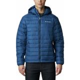Columbia Powder Lite Hooded Erkek Mont - Mavi - 2XL