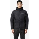 Columbia Powder Pass Hooded Erkek Siyah Mont - 010-Siyah