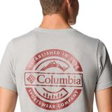 Columbia Rapid Ridge™ Back Graphic Organik Pamuk Erkek T-Shirt - Gri