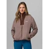 Columbia Sequoia Grove Iı Tam Fermuarlı Kahve Kadın Polar Üst - XL
