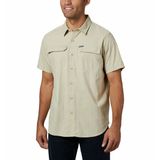 Columbia Silver RIDGE 2.0 Short Sleeve Shirt Erkek Gömlek (Kahverengi/M)