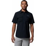 Columbia Silver Ridge Elite Woven Erkek Kısa Kollu Gömlek - 2XL - Koyu Gri