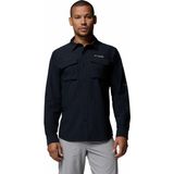 Columbia Silver Ridge Elite Woven Erkek Uzun Kollu Gömlek - Koyu Gri