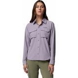 Columbia Silver Ridge Elite Woven Kadın Uzun Kollu Gömlek - Mor