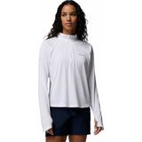 Columbia Stealth Spring Yarım Fermuarlı Kadın Teknik Uzun Kollu T-Shirt - XL - Beyaz
