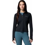 Columbia Stealth Spring Yarım Fermuarlı Kadın Teknik Uzun Kollu T-Shirt - XL - Siyah