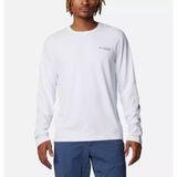Columbia Summit Valley Erkek Teknik Uzun Kollu T-Shirt - XL - Beyaz