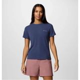 Columbia Sun Trek II Kadın Teknik Kısa Kollu T-Shirt - Koyu Lacivert