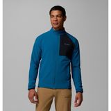 Columbia Superior Summit Grid Tam Fermuarlı Erkek Polar Üst - 2XL - Mavi