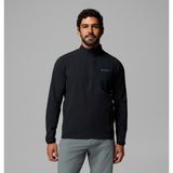 Columbia Superior Summit Grid Tam Fermuarlı Erkek Polar Üst - XL - Siyah