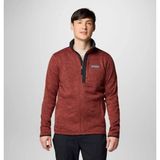 Columbia Sweater Weather Tam Fermuarlı Erkek Polar Üst - Kırmızı