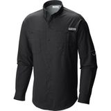 Columbia Tamiami II Erkek Uzun Kollu Gömlek - Siyah - 2XL