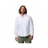 Columbia Tamiami ii Ls Shirt Erkek Günlük Gömlek 1286061100 Beyaz