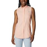 Columbia Tamiami Women'S Kadın Kolsuz Gömlek - Turuncu - XS