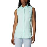 Columbia Tamiami Women'S Kadın Kolsuz Gömlek - Yeşil