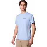Columbia Tech Traıl Crew Neck Iı Erkek Tişört AO5545 - 2XL - Mavi