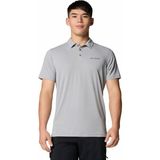 Columbia Tech Trail Utility Erkek Kısa Kollu Polo T-Shirt - 2XL - Gri
