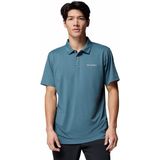 Columbia Tech Trail Utility Erkek Kısa Kollu Polo T-Shirt - Mavi